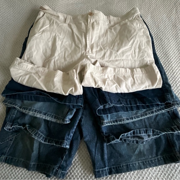 Men's Lot of 5 Size 44, Savage, Wrangler, Izod, Delf, Faded Glory Jean Shorts - Picture 2 of 10
